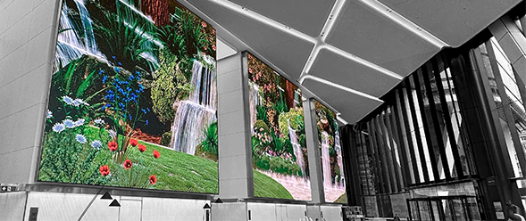 Самая большая внутренняя LED-видеостена в южном полушарии
